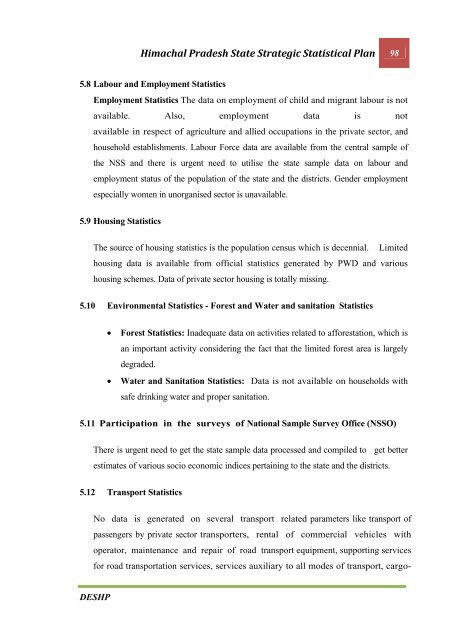 CHAPTER 1 INTRODUCTION - Government of Himachal Pradesh