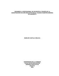 desarrollo profesional de docentes a través de la investigación ...