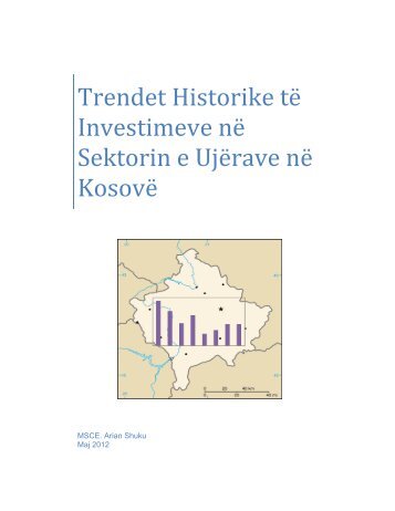 Trendet Historike të Investimeve në Sektorin e Ujërave në Kosovë