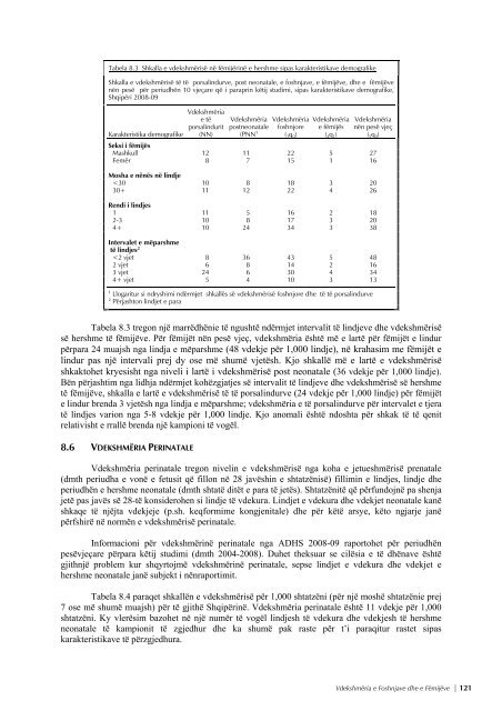 REPUBLIKA E SHQIPËRISË Studimi Demografik dhe ... - INSTAT