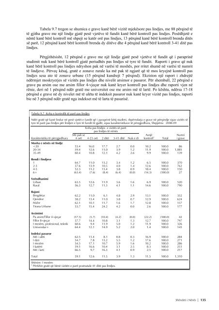 REPUBLIKA E SHQIPËRISË Studimi Demografik dhe ... - INSTAT