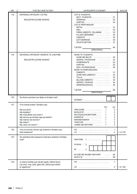 REPUBLIKA E SHQIPËRISË Studimi Demografik dhe ... - INSTAT