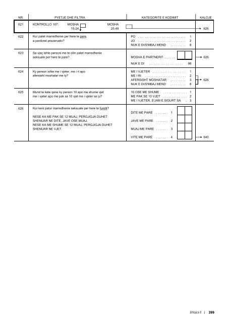 REPUBLIKA E SHQIPËRISË Studimi Demografik dhe ... - INSTAT