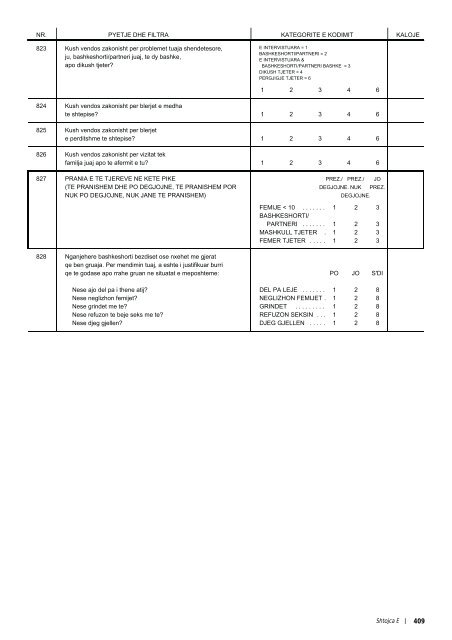 REPUBLIKA E SHQIPËRISË Studimi Demografik dhe ... - INSTAT