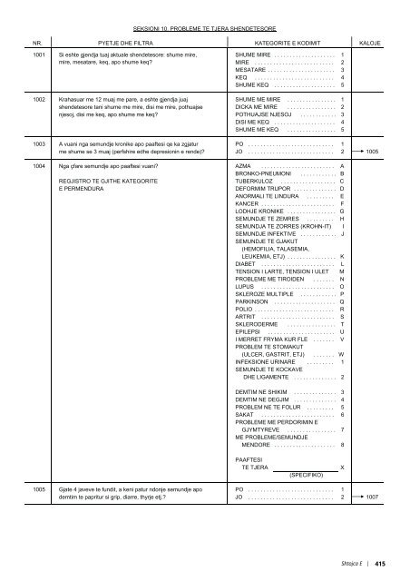 REPUBLIKA E SHQIPËRISË Studimi Demografik dhe ... - INSTAT