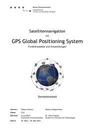 GPS Global Positioning System - niklausburren.ch