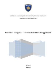 Sistemi i Integruar i Menaxhimit të Emergjencave - Ministria e ...