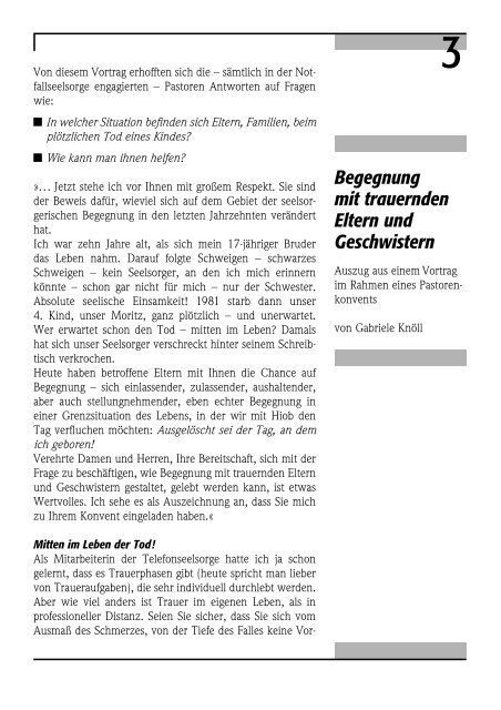 Notfall Inhalt Bundesverband Verwaiste Eltern In Deutschland Ev