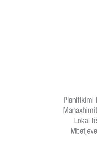 Planifikimi i Manaxhimit Lokal të Mbetjeve - Riciklimi.al