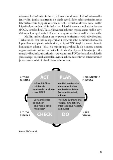 Löytöretkellä omaan työhön - kehittämistä päiväkodin arjessa - Socca