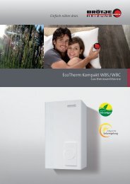 EcoTherm Kompakt WBS/WBC - Brötje