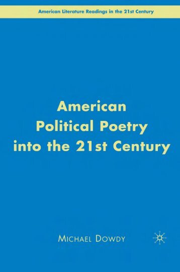 american political poetry in the 21st century - STIBA Malang