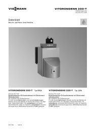 Vitorondens 200-T - Viessmann