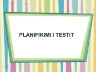 PLANIFIKIMI I TESTIT