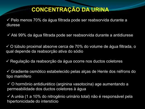 Função Renal nas aves - UFF