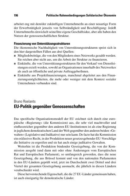 Sven Giegold / Dagmar Embshoff (Hrsg.) Solidarische ... - VSA Verlag