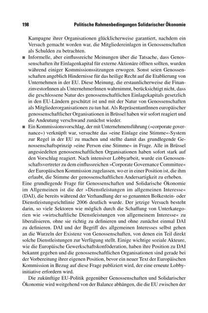 Sven Giegold / Dagmar Embshoff (Hrsg.) Solidarische ... - VSA Verlag