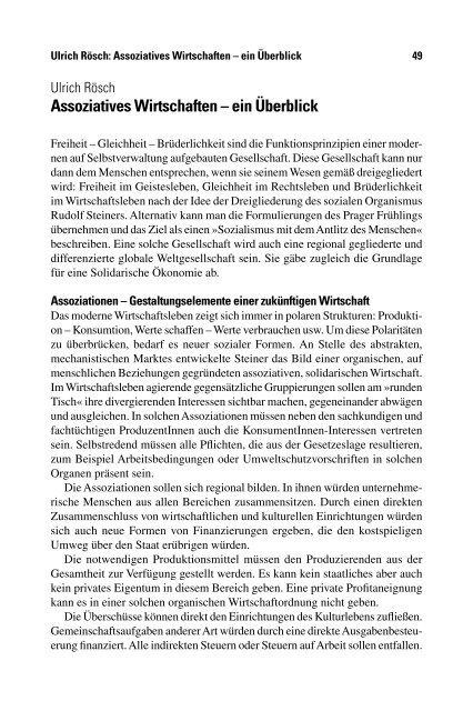 Sven Giegold / Dagmar Embshoff (Hrsg.) Solidarische ... - VSA Verlag