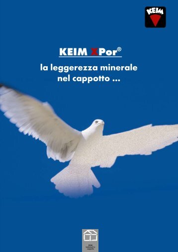 KEIM XPor® la leggerezza minerale nel cappotto