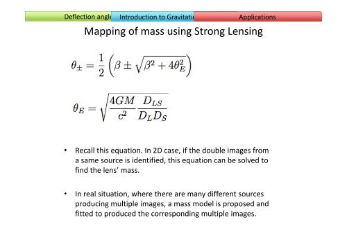 Gravitational Lensing