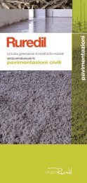 Flyer Pavimentazione - Ruredil