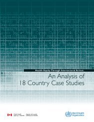 An Analysis of 18 Country Case Studies