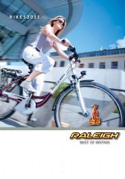 Raleigh Katalog 2011 - E-Bikes und Pedelecs