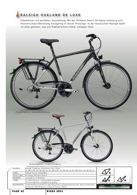 Raleigh Katalog 2011 - E-Bikes und Pedelecs