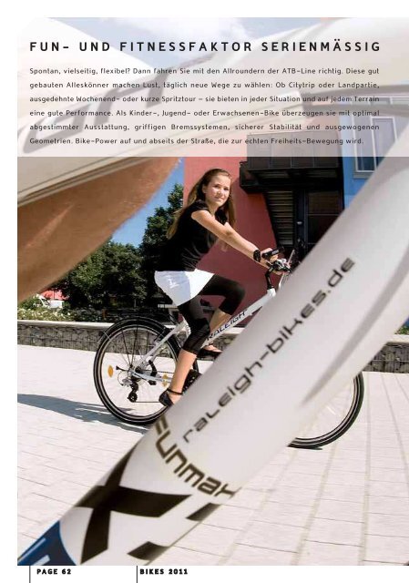 Raleigh Katalog 2011 - E-Bikes und Pedelecs