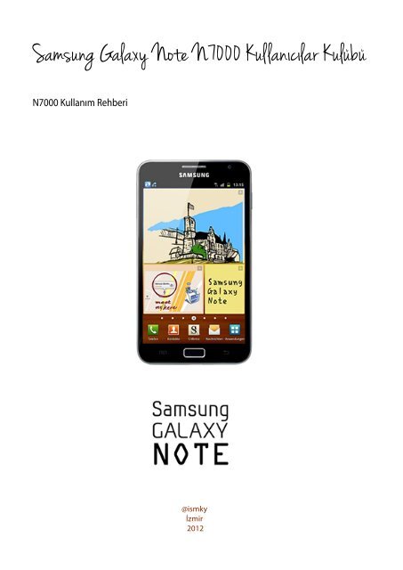 Samsung Galaxy Note N7000 Kullanıcılar Kulübü