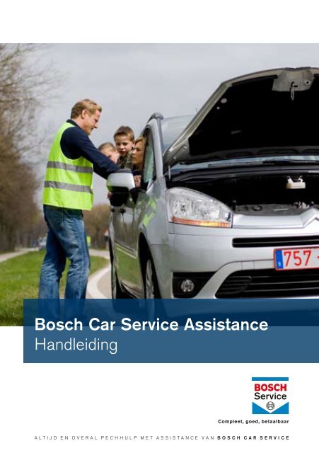Download hieronder de Bosch Car Service pechhulp handleiding
