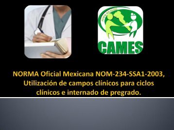 NORMA Oficial Mexicana NOM-234-SSA1-2003 - Comisión de ...