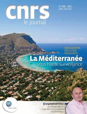 CNRS Le Journal Juillet/Août 2011 - Culture science en PACA