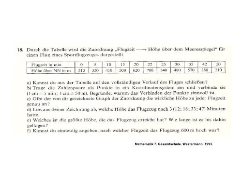 Präsentation Proportionalität - Mathematik und ihre Didaktik