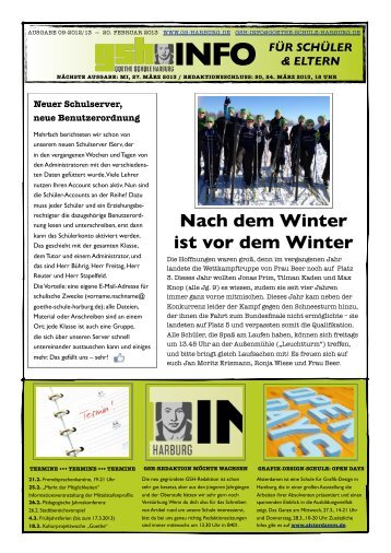 GSH-Info Nr. 09 (Februar 2013)