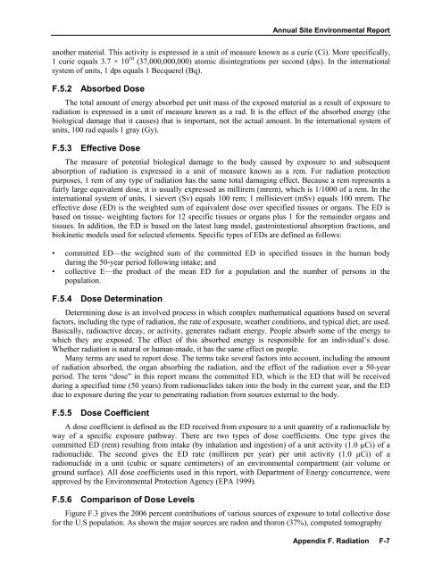 DOE/ORO/2327 Oak Ridge Reservation Annual Site Environmental ...