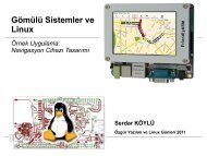 Gömülü Sistemler ve Linux