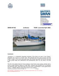 Launched April 2002 - NAutor's Swan UK