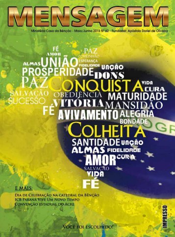 1 | MENSAGEM -MAIO 2013