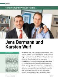 Jens Bormann und Karsten Wulf - Vera Hermes Journalistin