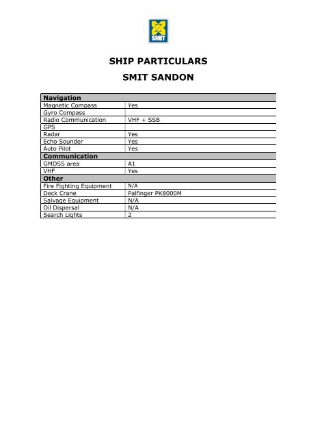 Port of Liverpool - Towage Information