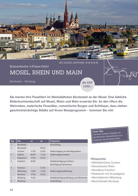 Flussreisen vom Spezialisten. - Baumann Cruises (CH)