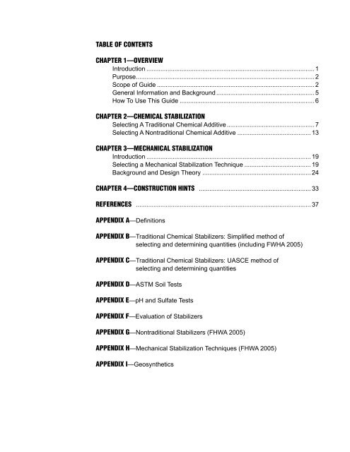 Stabilization Selection Guide for Aggregate - Illinois Department of ...