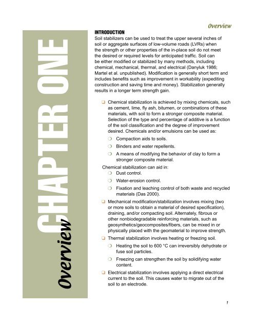 Stabilization Selection Guide for Aggregate - Illinois Department of ...