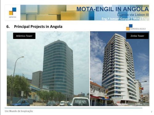MOTA-ENGIL IN ANGOLA