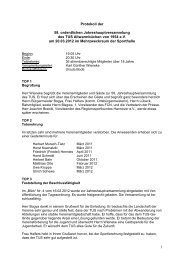 Protokoll Jahreshauptversammlung 20.03.2012 - TuS Altwarmbüchen