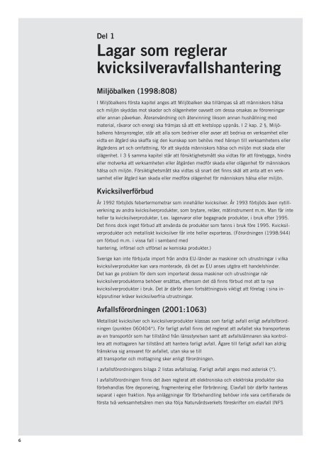 Hitta kvicksilver i tekniska varor och produkter - Naturvårdsverket