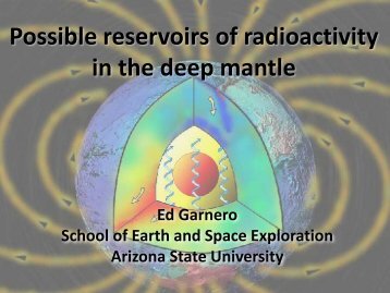 Possible reservoirs of radioactivity in the deep mantle