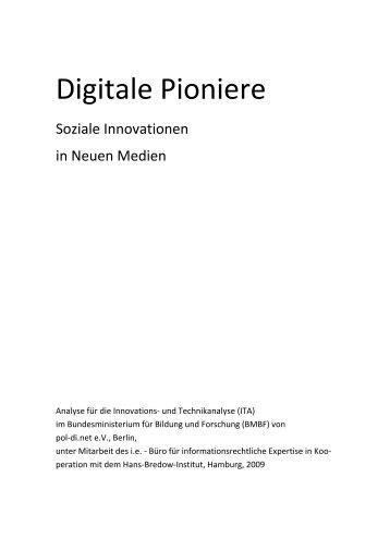 Digitale Pioniere - Politik Digital