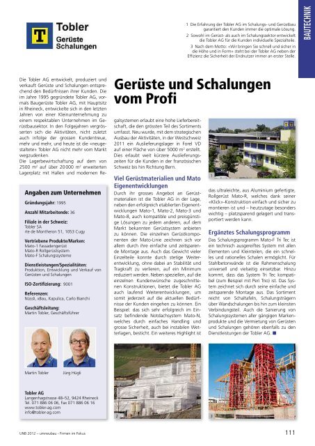 baustelle+services - Robe Verlag